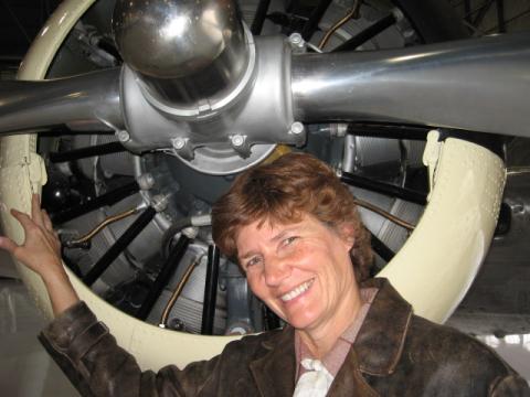 Elsa Wolff as Amelia Earhart