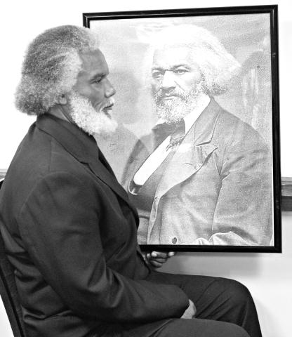 DLD as Frederick Douglass