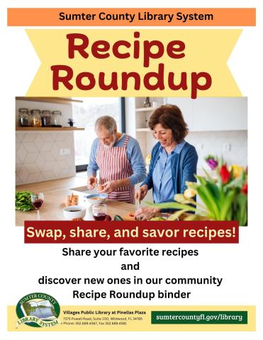 Recipe Roundup advertisement